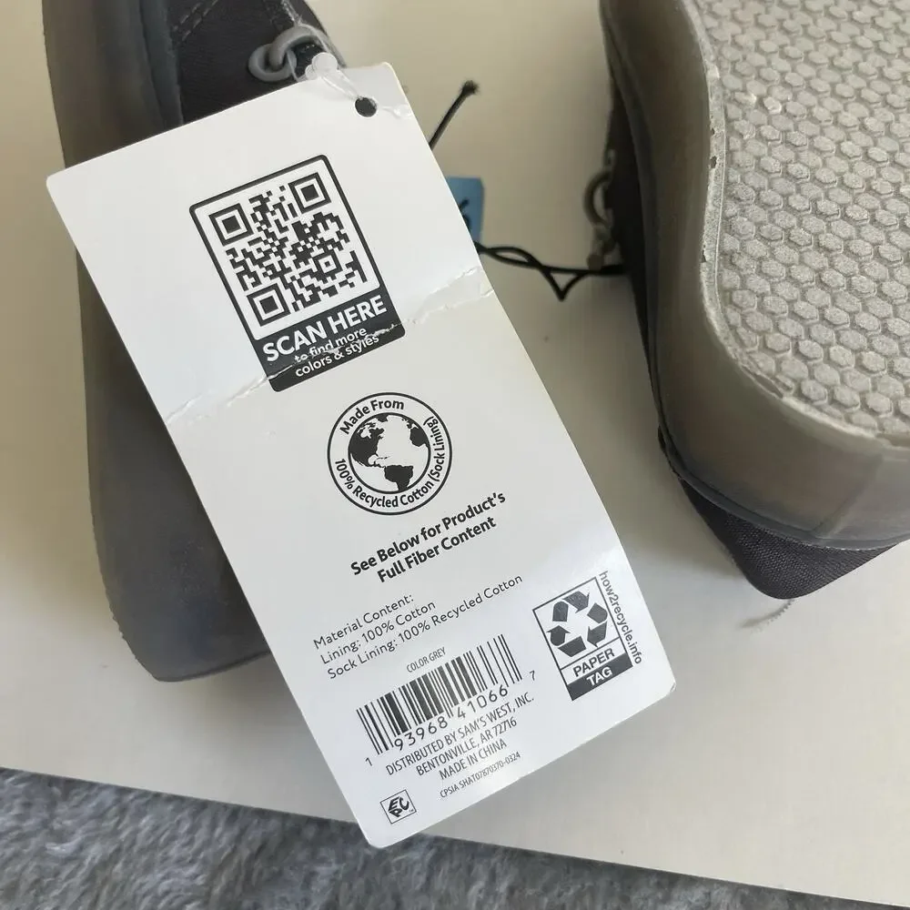 Kids Shoes , Members Mark Kids Slip-On‎ Light-Up Play Shoe Size 9 , Gray